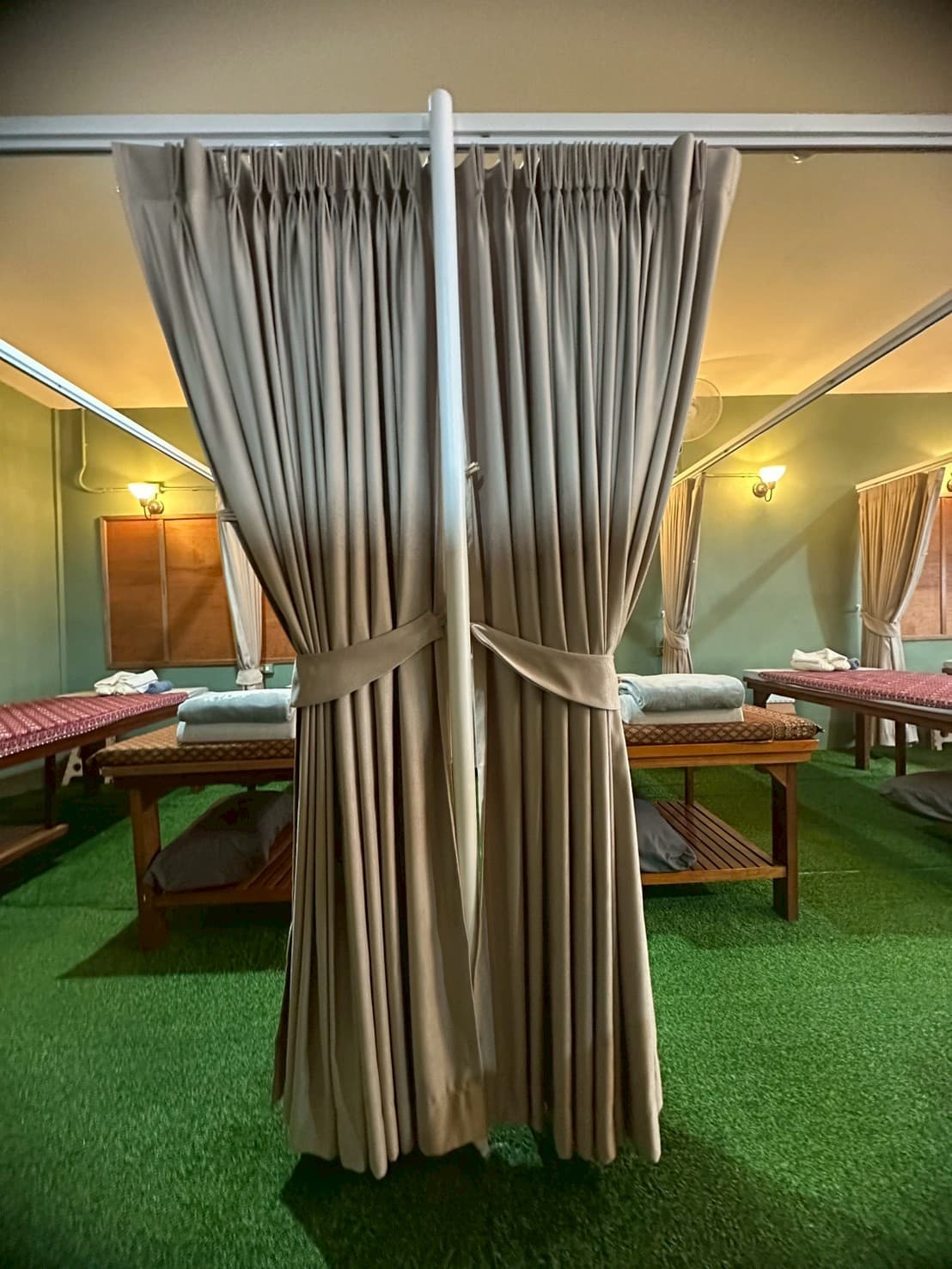 Massage treatment rooms