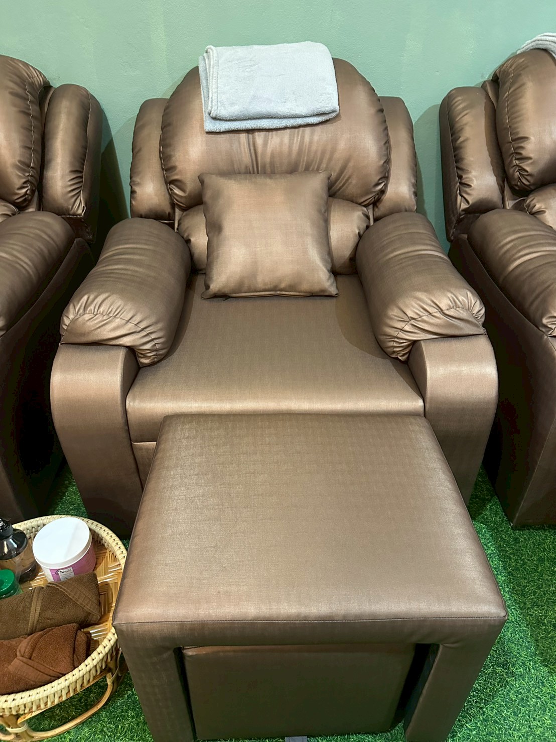 Massage chair detail